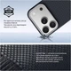 Чехол для смартфона Apple iPhone 17 Pro ArmorStandart BlackIcon Aramid Plain MagCase Black (ARM90160) - изображение 4