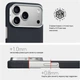 Чохол для смартфона Apple iPhone 17 Pro Max ArmorStandart BlackIcon Aramid Plain MagCase Black (ARM90161) - зображення 6