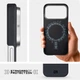 Чехол для смартфона Apple iPhone 17 Pro ArmorStandart BlackIcon Aramid Plain MagCase Black (ARM90160) - изображение 7