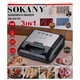 Мультипекарь Sokany SK-08153 на 3 пластины с антипригарным покрытием 1750 Вт - изображение 8
