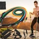 Набор эспандеров для фитнеса 5 жгутов Power Resistance Bands в чехле многофункциональный - изображение 8