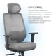 Крісло офісне OfficePro Comfort OC524G Gray - зображення 8