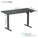 Комп’ютерний стіл з електрорегулюванням висоти OfficePro ODE1470B - зображення 8