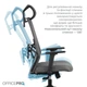 Крісло офісне OfficePro Fusion OC577G Gray - зображення 8