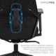 Крісло офісне OfficePro Fusion OC577B Black - изображение 9