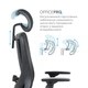 Крісло офісне OfficePro Aero OC490B Black - зображення 13