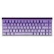 Магнитная клавиатура AULA HERO 68 HE Purple Contours, размер 65%, Hall Effect, Rapid Trigger, 8000 Гц опроса, RGB подсветки - изображение 3