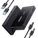 Сплиттер UGREEN US216 USB Switch 2PC 2 in 4 out USB 3.0 Black (30768) - изображение 2
