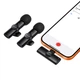 Бездротовий мікрофон BOROFONE BFK16A Wireless Microphone Type-C 2 мікрофона Black - изображение 8