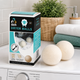 М'які кульки м'ячики з вовни для сушіння 2 шт. 7 см Dryer Balls SEM Houseware Essentials - зображення 1