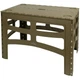 Стіл туристичний складаний Tribe Camp Table High 70х44х55 см олива — компактний, для кемпінгу та пікніка T-EF-0004 - зображення 2