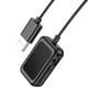 FM модулятор Borofone BC49 с Bluetooth 5.3 AUX USB для автомобиля черный - изображение 8