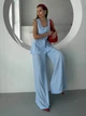 Костюм Jadone Fashion Анна XS голубой - изображение 2