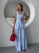 Костюм Jadone Fashion Анна XS голубой - изображение 7