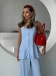 Костюм Jadone Fashion Анна XS голубой - изображение 8