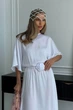 Сукня Jadone Fashion Роуз XL біла - зображення 7