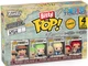 Набір ігрових фігурок Funko Bitty POP! — ONE PIECE: LUFFY (4 фігурки в ас.) #86892 - зображення 1