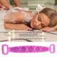 Силиконовая очищающая мочалка щетка - Silicone bath towel массажная для душа и ванны - изображение 4
