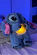 М'яка іграшка Стич (Stich) з мультфільму Ліло і Стич, дихає, світиться, колискова HDSYR_400 - зображення 4