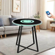 Круглый стеклянный музыкальный Bluetooth журнальный столик с подсветкой RGB - изображение 3