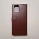 Чохол книжка Idewei для Xiaomi Redmi Note 10, Note 10s, Poco M5s із застібкою коричневий - зображення 2