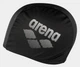 Шапка для плавания Arena черная унисекс 100% полиэстер для бассейна и открытой воды - изображение 1
