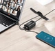 Ładowarka sieciowa Zenwire YMS-608 100W Kostka GaN III Kabel AC 2x USB-C 65W 2x USB-A (5904507529918) - obraz 3
