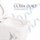Унитаз подвесной Qtap Tern Ultra Quiet, с сиденьем Slim Duroplast Soft-close Quick Release, безободковый, цвет Мрамор (SD00055126) - изображение 5