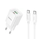 Блок питания HOCO C147A USB 20W PD QC 3.0 адаптер зарядки - изображение 4
