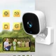 Wi-Fi камера K7 1080P мини камера наблюдения для дома белая - изображение 1
