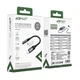 Переходник ACEFAST J12 Type-C to 3.5mm female nylon braid 0.15m Black (6974316285281) - изображение 5