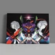 Інтер'єрна картина Євангеліон, Neon Genesis Evangelion, аніме, 60×85 см (id4086) - зображення 1