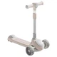 Самокат триколісний Skyper JM-4170/24 (колеса: передні Ø4.4"/заднє Ø3.15"/PU, рама: пластик/складна, підсвітка, до 25 кг) - изображение 1