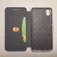 Чехол книжка Magnei для Xiaomi Redmi 7A на магните фиолетовый - изображение 3