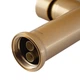 Смеситель для кухни с гибким изливом Mixxus Premium PULL 017 BRUSHED GOLD REFL.BLACK MI8280 матовое золото - изображение 5