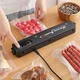 Вакууматор Vacuum Sealer вакуумный упаковщик для еды, бытовой вакууматор черный - изображение 7
