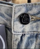 Шорти Джинсові Baggy HELLSTAR Denim Logo Blue XL - изображение 3