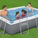 Каркасный бассейн Bestway 56629 прямоугольный 282×196×84 см с фильтр-насосом и ремкомплектом - изображение 4