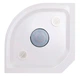Душевой бокс Lidz Tani SB100x100.SAT.LOW.FR, низкий, стекло Frost 4 мм + стенки (LTSB100100SATLOWFR) - изображение 12