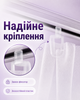 Крючки для штор и гардин на потолочный карниз прозрачные 100шт BRS - изображение 2