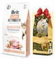 Сухий корм з індичкою і лососем Brit Care Sensitive Digestion Delicate Taste Бріт Каре для вибагливих котів з чутливим травленням 2 кг + наповнювач в подарунок (8595602540709) - изображение 1