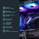 Ігровий комп`ютер ASGARD (A78X3D.32.S10.57.7238)/ AMD Ryzen 7 7800X3D (4.2 - 5.0 ГГц)/ОЗУ 32 ГБ/SSD 1 ТБ/NVIDIA GeForce RTX 5070 12 ГБ/без ОП/LAN/без ОС/чорний - изображение 4