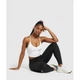 Спортивний топ Gymshark b3a7bc62 XS білий (100010717) - зображення 4