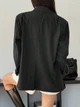 Піджак оверсайз Shein sz25061892887651951 M чорний (100009803) - зображення 2