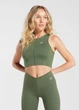 Спортивный топ Gymshark b8a2hc62 XL хаки (100010691) - изображение 1