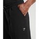 Спортивні штани з бавовни Gymshark a4a8ac62 M чорні (100010737) - зображення 3