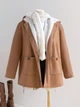 Пальто Shein sz2407197888893739 0XL бежеве (100009855) - зображення 3