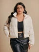 Стеганная куртка Shein sz2407151522533134 1XL бежевая (100009838) - изображение 7