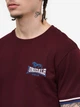 Футболка чоловіча Lonsdale SHILDON 117859-2016 XL Oxblood/Ecru/Navy (4255581598446) - изображение 4