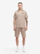Комплект чоловічий поло+шорти Lonsdale MOTSPUR 117988-4013 M Beige/Black (4070376010732) - зображення 2